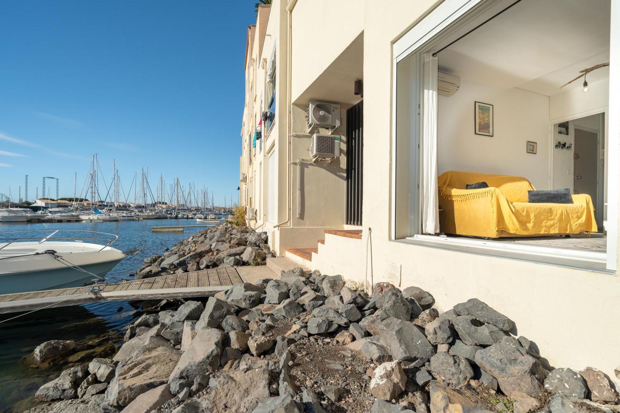 L'Echappee Marine - Classe 2 Etoiles Parking Prive Agde Exterior photo
